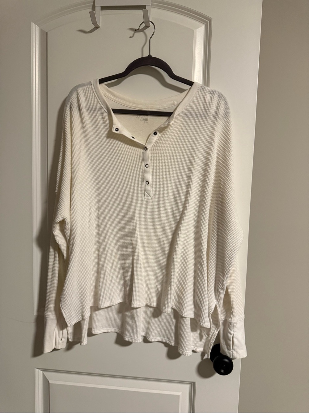 Aerie Offline Long Sleeve Waffle Knit size XL